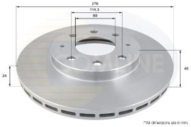 COMLI ADC0326V - BRAKE DISC