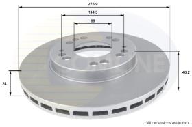 COMLI ADC0367V - BRAKE DISC