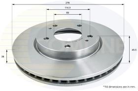 COMLI ADC0383V - BRAKE DISC