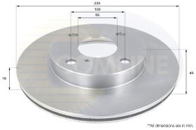 COMLI ADC0407V - BRAKE DISC