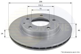 COMLI ADC0416V - BRAKE DISC