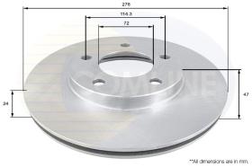 COMLI ADC0442V - BRAKE DISC