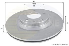 COMLI ADC0465V - BRAKE DISC