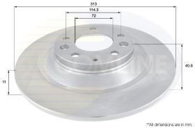 COMLI ADC0467 - BRAKE DISC