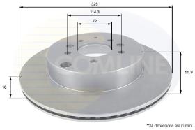 COMLI ADC0471V - BRAKE DISC