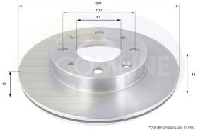 COMLI ADC0502V - BRAKE DISC