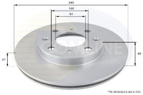 COMLI ADC0505V - BRAKE DISC