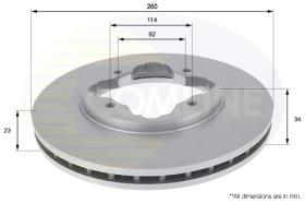 COMLI ADC0515V - BRAKE DISC