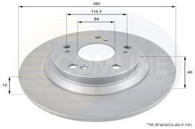 COMLI ADC0548 - BRAKE DISC