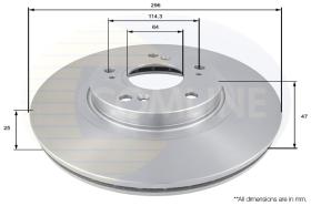 COMLI ADC0558V - BRAKE DISC