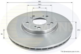 COMLI ADC0569V - BRAKE DISC