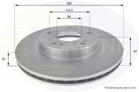 COMLI ADC0574V - BRAKE DISC