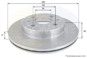 COMLI ADC0616V - BRAKE DISC