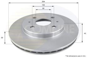 COMLI ADC0618V - BRAKE DISC