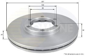 COMLI ADC0702V - BRAKE DISC