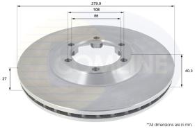 COMLI ADC0709V - BRAKE DISC