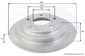 COMLI ADC0809 - BRAKE DISC