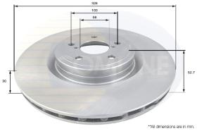 COMLI ADC0815V - BRAKE DISC