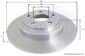 COMLI ADC0817 - BRAKE DISC