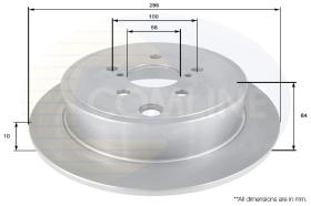 COMLI ADC0823 - BRAKE DISC