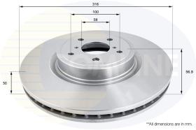 COMLI ADC0824V - BRAKE DISC