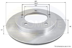 COMLI ADC0907V - BRAKE DISC