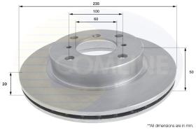 COMLI ADC0908V - BRAKE DISC - SUPERSEDES ADC0911V