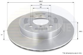 COMLI ADC0919V - BRAKE DISC