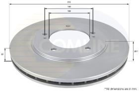 COMLI ADC0921V - BRAKE DISC