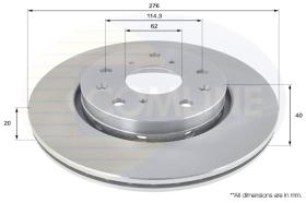 COMLI ADC0925V - BRAKE DISC