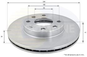 COMLI ADC1008V - BRAKE DISC