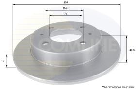 COMLI ADC1020 - BRAKE DISC