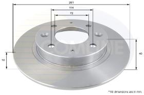 COMLI ADC1029 - BRAKE DISC