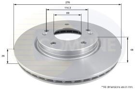 COMLI ADC1031V - BRAKE DISC