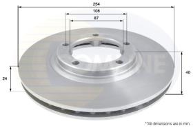 COMLI ADC1040V - COATED BRAKE DISC