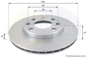 COMLI ADC1047V - BRAKE DISC