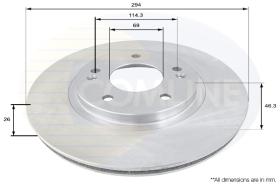 COMLI ADC1050V - BRAKE DISC