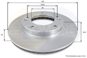 COMLI ADC1051V - BRAKE DISC