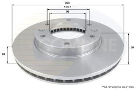 COMLI ADC1085V - BRAKE DISC