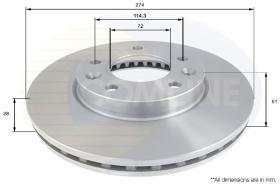 COMLI ADC1091V - BRAKE DISC