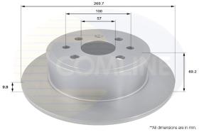 COMLI ADC1104 - BRAKE DISC