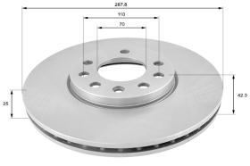 COMLI ADC1107V - BRAKE DISC