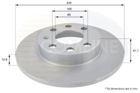 COMLI ADC1114 - COATED BRAKE DISC