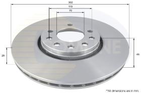 COMLI ADC1115V - BRAKE DISC