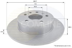 COMLI ADC1122 - BRAKE DISC