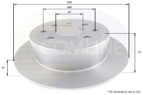 COMLI ADC1126 - BRAKE DISC