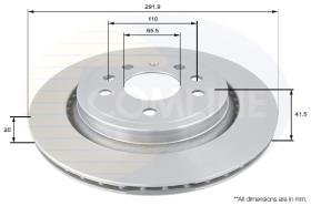 COMLI ADC1136V - BRAKE DISC