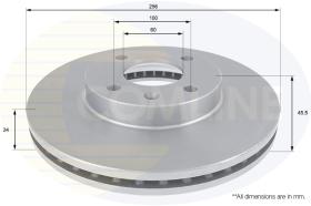 COMLI ADC1158V - BRAKE DISC