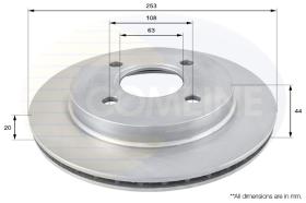 COMLI ADC1217V - BRAKE DISC