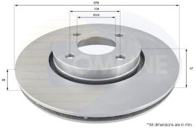 COMLI ADC1218V - BRAKE DISC